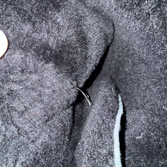 Ugg Women's Black Tall Fur Lined Boots - Size 10 - Picture 3 of 3